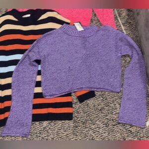 Purple sweater